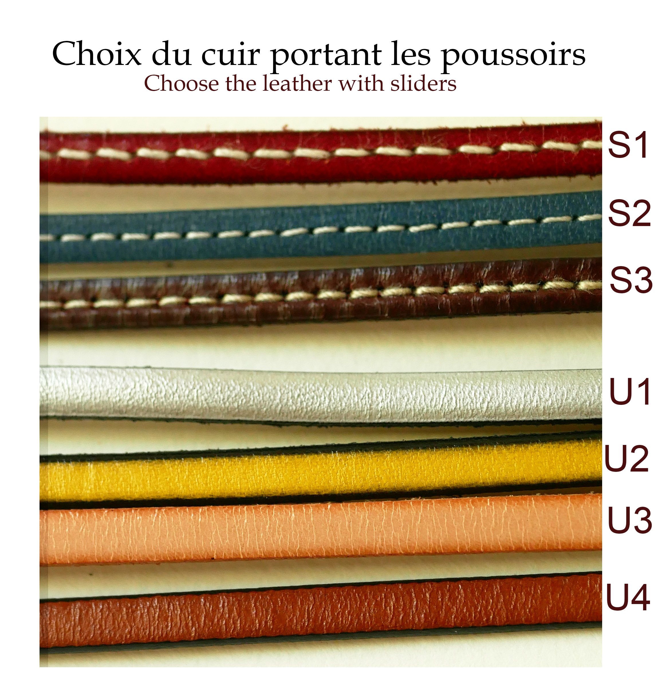 Goldenes Damenarmband Duo aus gekreuztem Leder Twist 