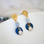 Ohrringe Kollektion "Les nacr&eacute;es" Blau