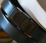 Verstellbarer Verschluss Schwarz (+ 2.00 €)